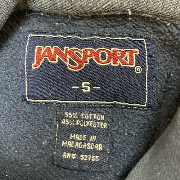 SAINT LOUIS UNIVERSITY Men’s Hoodie VINTAGE Jansport Distressed Blue SMALL - Picture 4 of 11